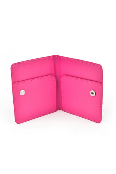 Ziya , Genuine Leather Card Holder 1539852Z01 Fuchsia