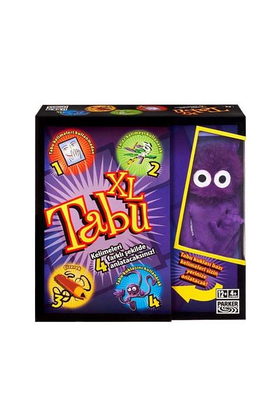 PRATİKOBA Bfs 04199 Hasbro Gaming - Taboo XL +12 Years