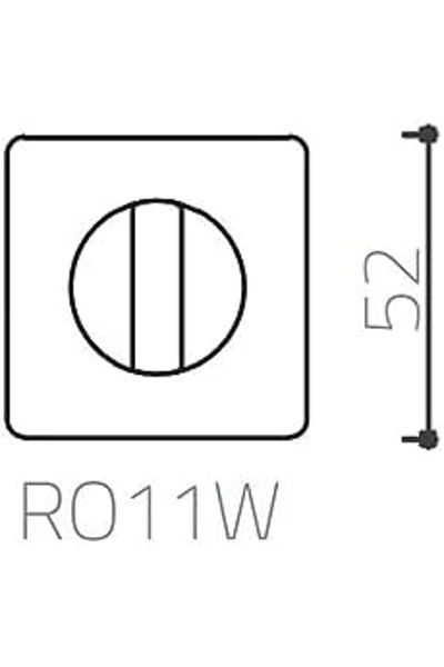 STOREMAX Network Wc Pull Rosette Gold Color Art 1087243