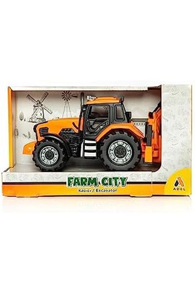 STOREMAX Ntwork Farm City Digger Orange Art 1087243
