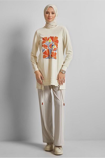 Alvina Printed Tracksuit Tunic 45548