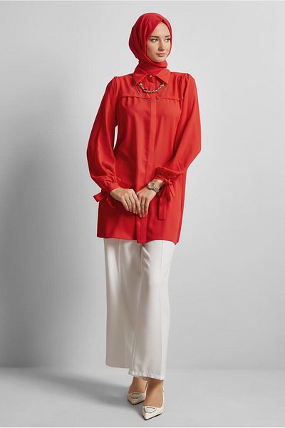 Alvina Tunic with Binding Details 45534