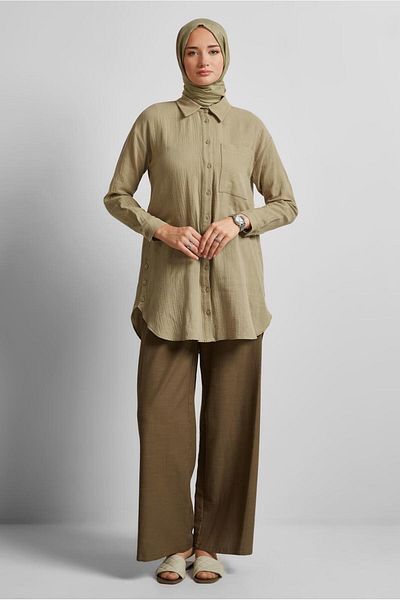 Alvina Cotton Muslin Tunic 45654
