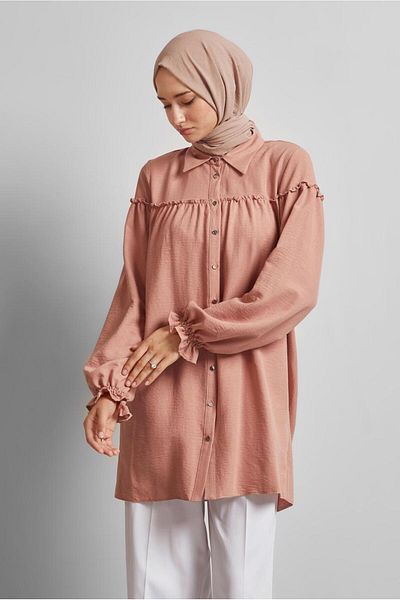 Alvina Shirt Collar Tunic 45690
