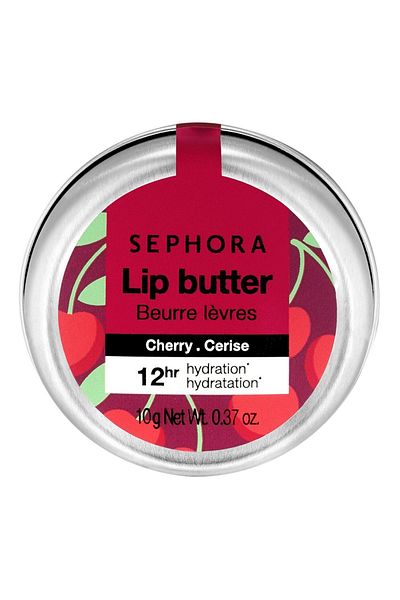 SEPHORA COLLECTION Lip Butters & Scrub Cherry – 12-Hour Moisturizing & Exfoliating Lip Care 10g