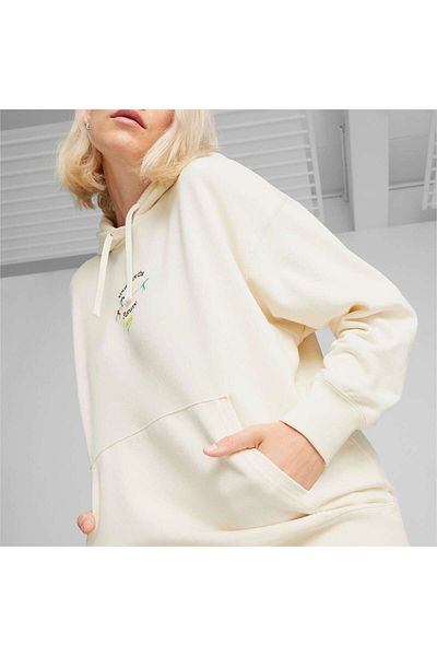 Puma Downtown Women's Graphic Hooded Sweatshirt
