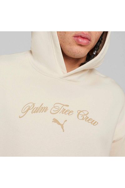 Puma X Palm Tree Crew Graphic Men's Hooded Sweatshirt