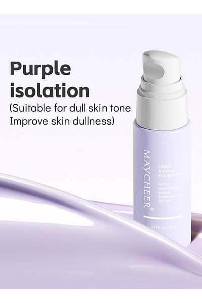 Maycheer Whitening Isolation Cream, Color Corrector with SPF30, Waterproof Makeup Primer for Women, 35ml