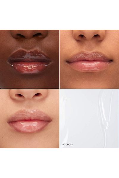 SEPHORA COLLECTION - Glossed Lip Gloss 01 Boss – Pure Effect, High-Shine Transparent Lip Gloss 5ml