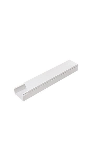 Canalux PVC Cable Channel White 60x40mm, 2m