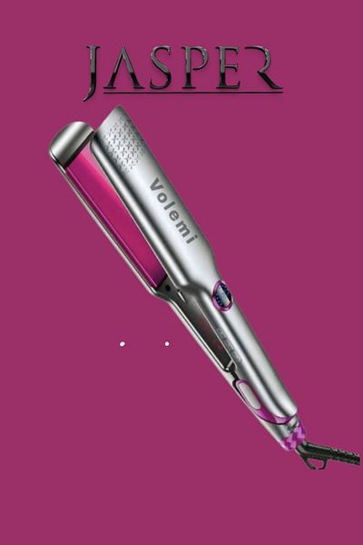 JASPER V-003 Wide Plate Hair Straightener |   Fast Warm-Up, Digital Led Display, Bright and Smooth