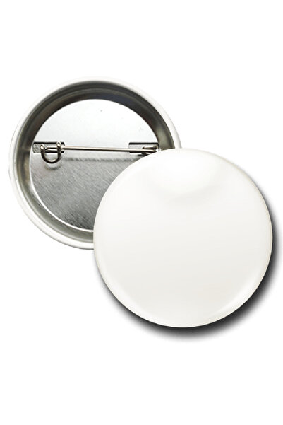 vizyonstore Buton Rozet 100 ADET VG58UVBR Ø 58 mm UV Baskıya Uygun