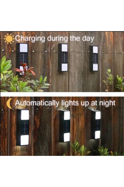 OEM Set de 2 aplice solare, control inteligent al luminii