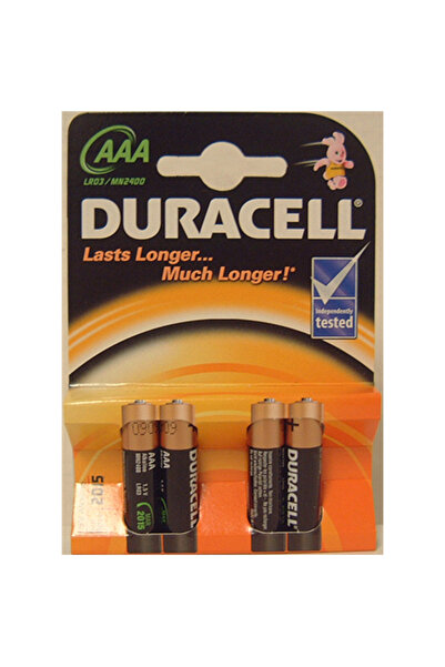 Duracell | AAA/LR03 | Alcaline Bazice MN2400 | 4 buc.