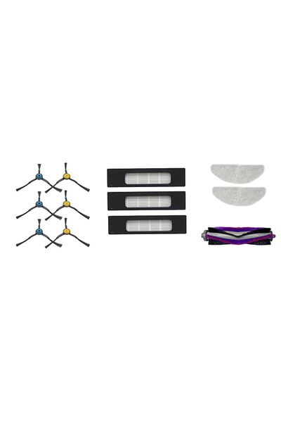 Homidea Midea | Spare Parts Kit: 6x Side Brush, 1x Main Brush, 3x HEPA Filter,
