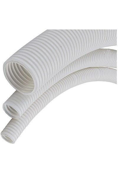 Canalux Flexible PVC Tube 13mm 50m White