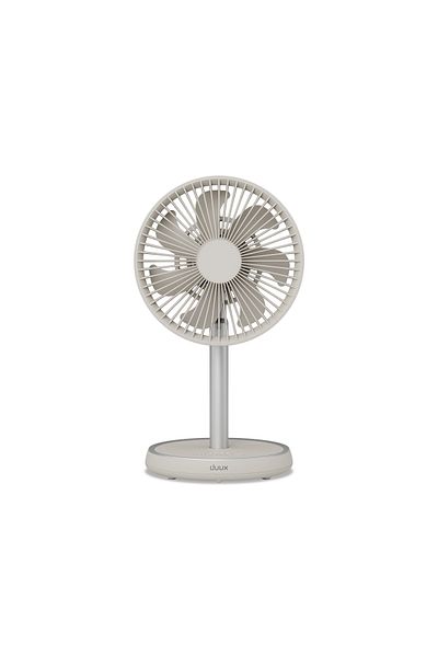Duux Fan | Rize Flex | Stand Fan | Greige | Diameter 21 cm | Number of speeds 4 | Oscillation |10 W