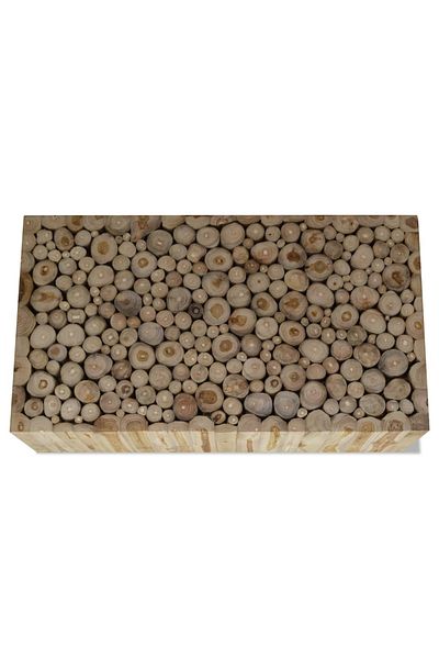 vidaxl Coffee Table Genuine Teak 90x50x30 cm