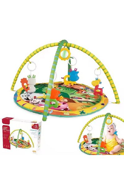 rexa Newborn Baby Exercise Mat Play Foldable Piano Play Mat Toy Baby Music Play Mat with Activity Center