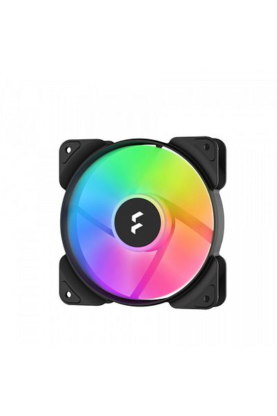 Fractal Design | Aspect 12 RGB PWM | Czarny | Wentylator obudowy