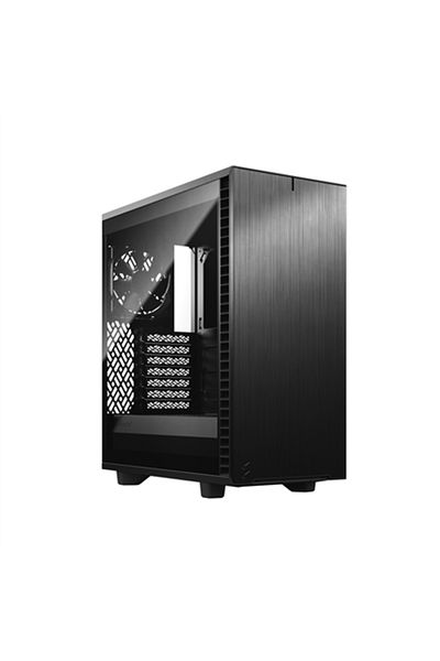 Fractal Design | Fractal Define 7 Compact Light Tempered Glass | Side window | Black | ATX