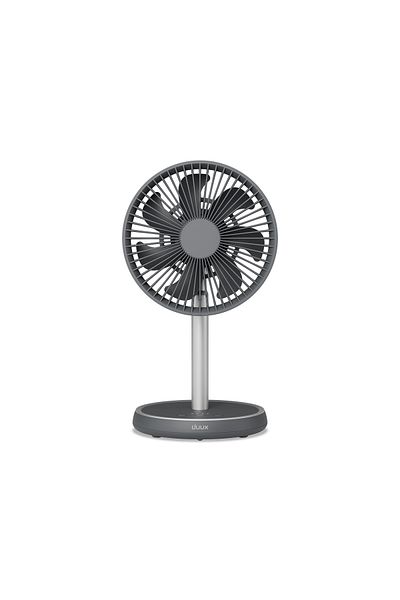 Duux Fan | Rize Flex | Stand Fan | Grey | Diameter 21 cm | Number of speeds 4 | Oscillation | 10 W |