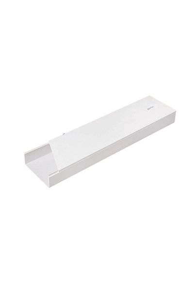 Canalux Canal cablu PVC Alb CANAL CABLU 100x40mm ALB 2m/buc
