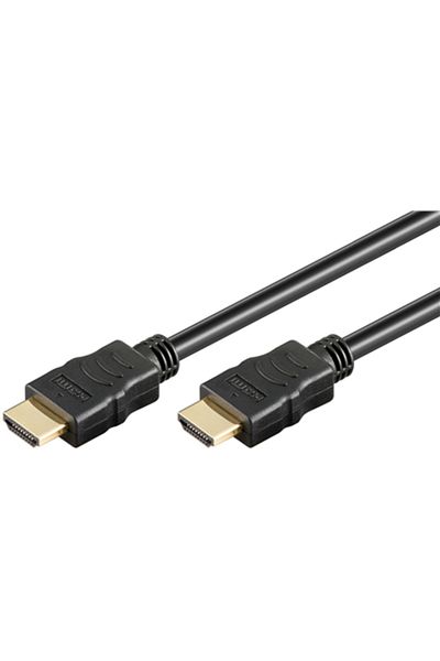 goobay 61163 HDMI connector male (type A) > HDMI connector male (type A) 10m, black