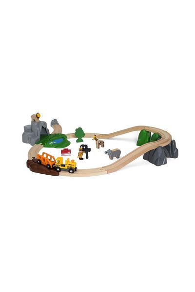 BRIO Safari adventure train set