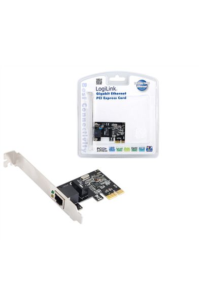 LogiLink | Karta sieciowa | Gigabitowa karta PCI Express | PCI Express x1 | 1 Gbps