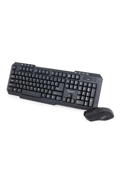 Gembird | Desktop Set | KBS-WM-02 | Keyboard and Mouse Set | Wireless