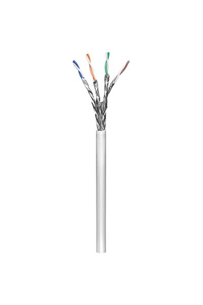 goobay | CAT 6 | Kabel masowy | SFTP, PiMF | Szary | 100 m