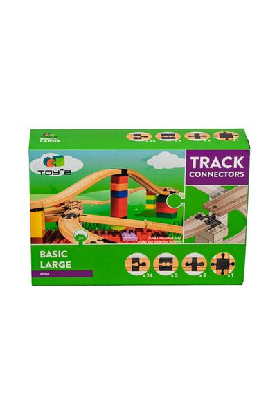 TOY2 Large intersection connector set