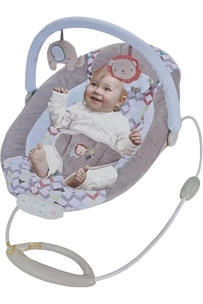 rexa Automatic Baby Bouncer – Electric Motion with Vibration & Music for Soothing Comfort