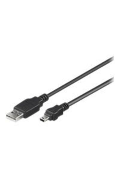 goobay 50767 Kabel USB 2.0 Hi-Speed, czarny, 1,8 m | | USB-A do mini-USB