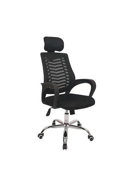 rexa Fashion Swivel Movable Office Chair With Head Rest