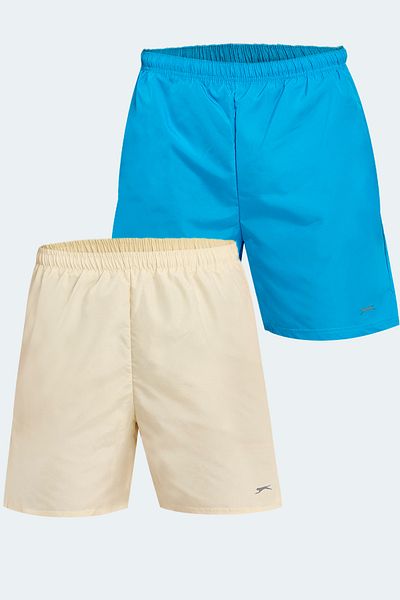 Slazenger RABI Σετ 2 Ανδρικά Μαγιό Saks Μπλε - Κίτρινο