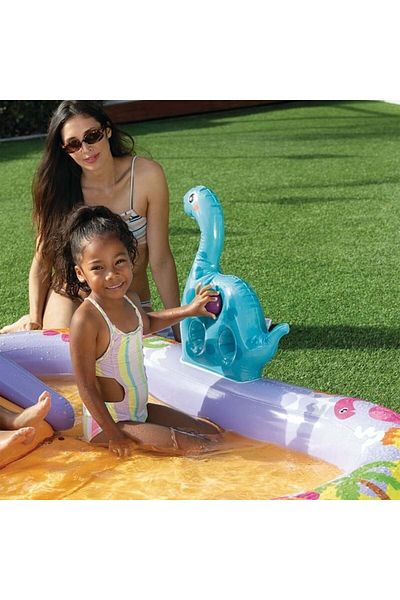 Intex Inflatable Pool - Dino Park Play Center, 201 x 157 x 69 cm