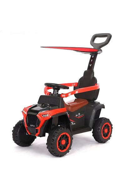 rexa 3-in-1 Baby Ride-On Car – Parent Push Handle, Mechanical Ride, and Play Car for Toddlers