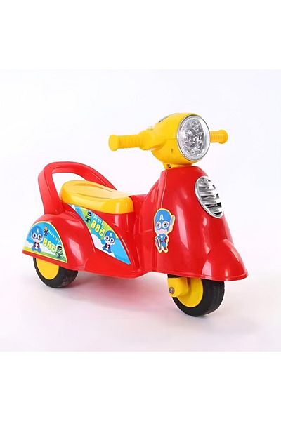 rexa Baby Sliding Ride-On Car Toy with Music & Lights – Push Car for Toddlers
