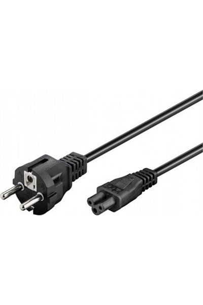 goobay | NK 114 S-180 | Kabel zasilający | Zasilanie CEE 7/7 | Zasilanie IEC 60320 C5 | 1,8 m