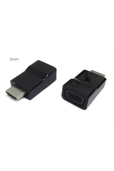 Gembird | A-HDMI-VGA-001 | Adapter wideo | 19-pinowe HDMI typu A | Męskie