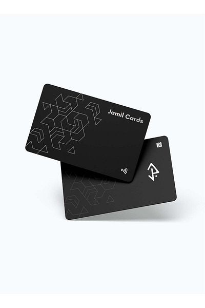 Jamilcards Jamil NFC™ Smart Card - Minimal Black