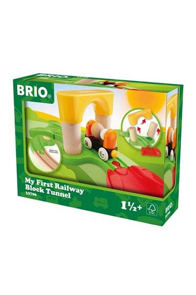 BRIO My first train tunnel cubes