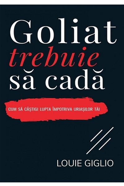 Editura Scriptum Goliath must fall. How to win the fight against