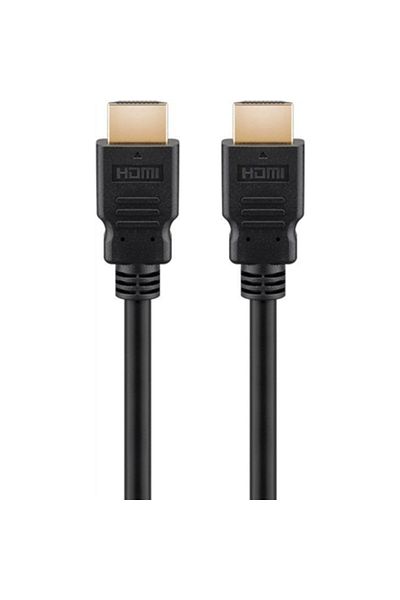 goobay | Męski | 19-pinowy HDMI typ A | Męski | 19-pinowy HDMI typ A | 2 m | Czarny