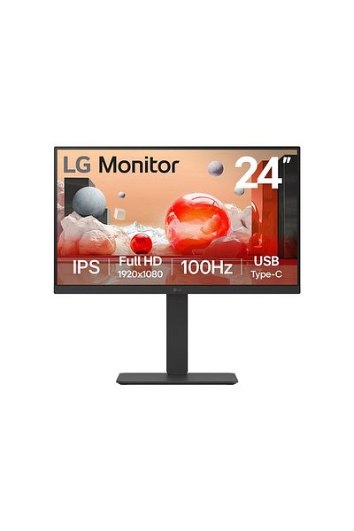 3D FORMED FACE HELGA LG 24BA650-B | 23,8 " | IPS | 16:9 | 100 Hz | 5 ms | 1920 x 1080 pikseli | 250 cd/m²