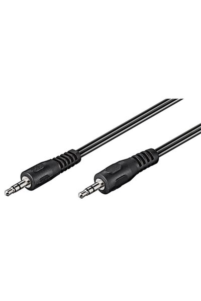 goobay | Kabel audio | Męski | Mini-phone stereo 3,5 mm | Mini-phone stereo 3,5 mm