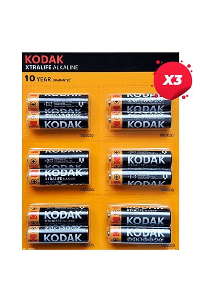 Kodak X3 - BATERII R6 EXTRALIFE ALKALINE BL12