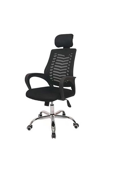 rexa Fashion Swivel Movable Office Chair With Head Rest